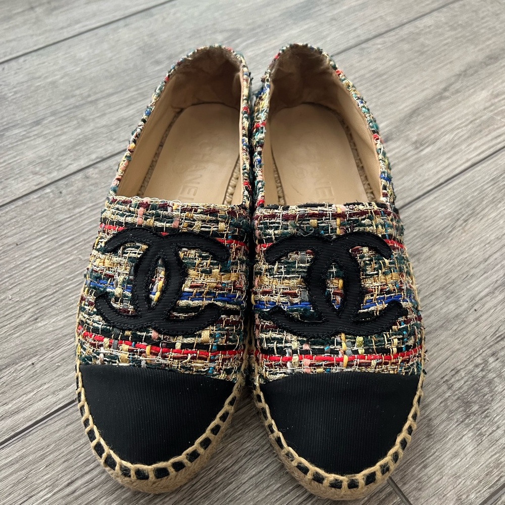 Chanel Multicolor Espadrille